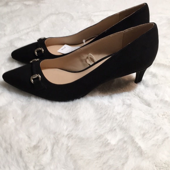 ann taylor black heels
